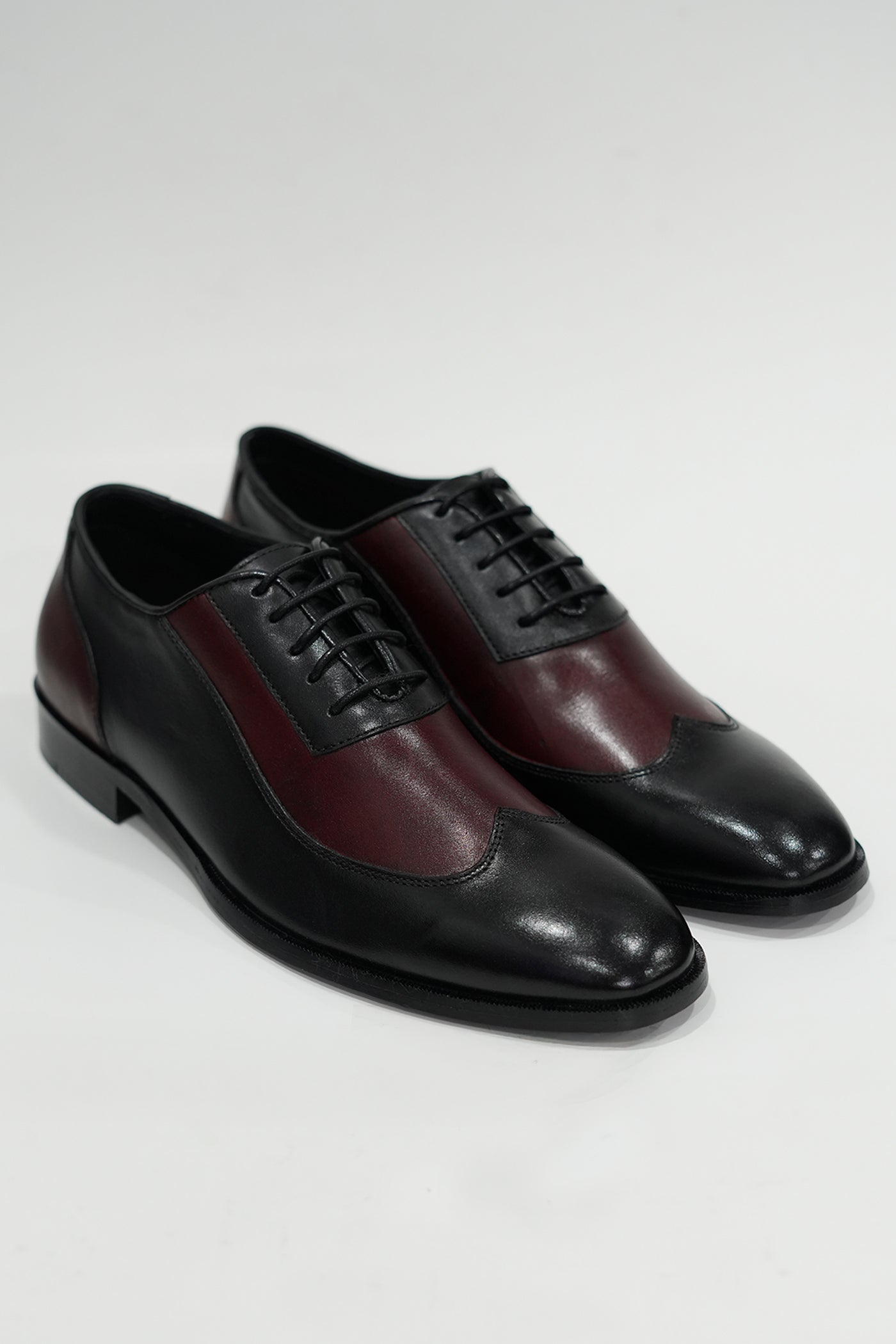 Lacer Five Eyelets Wine Black Shoe