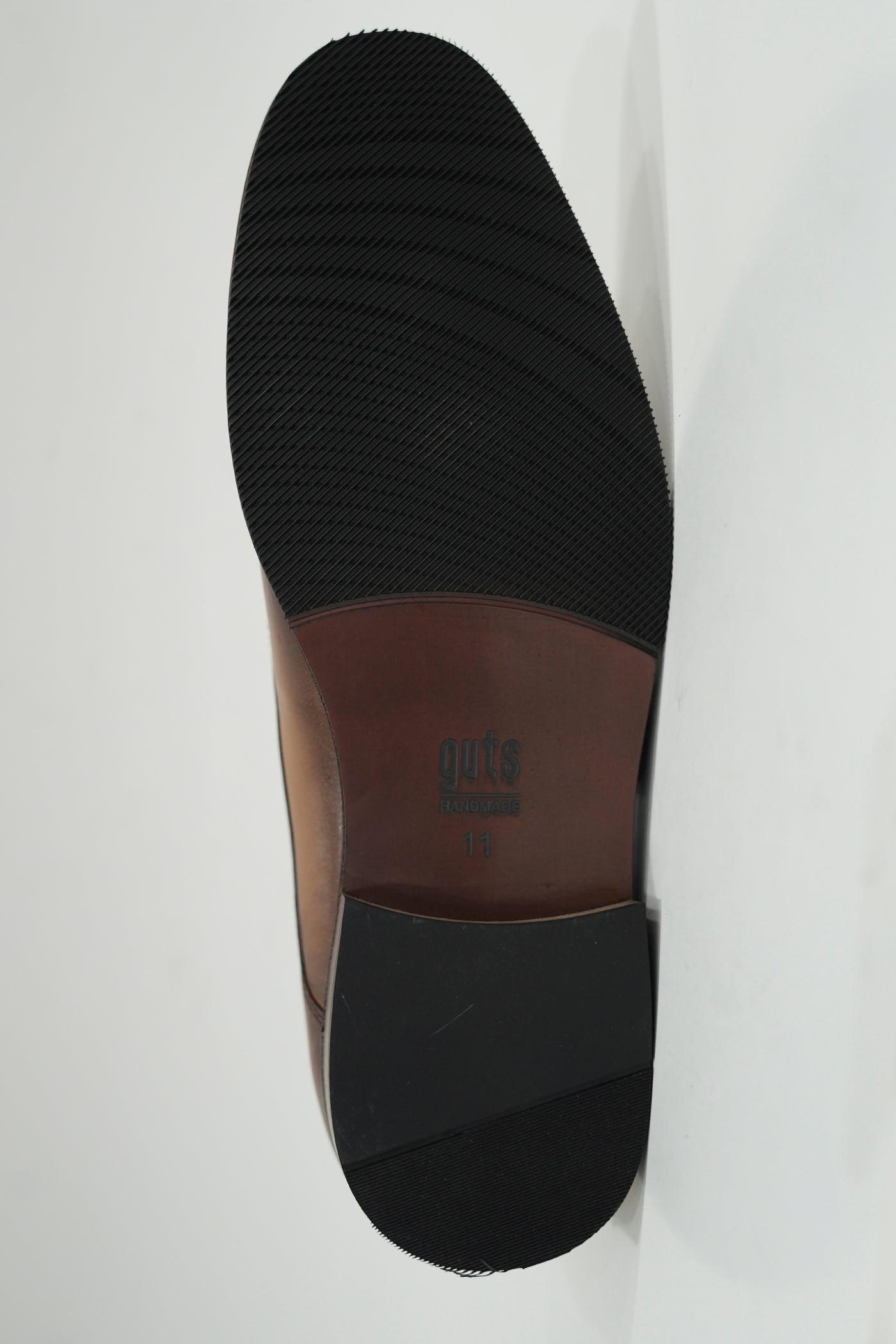 Single Monk Tan Leather Shoe