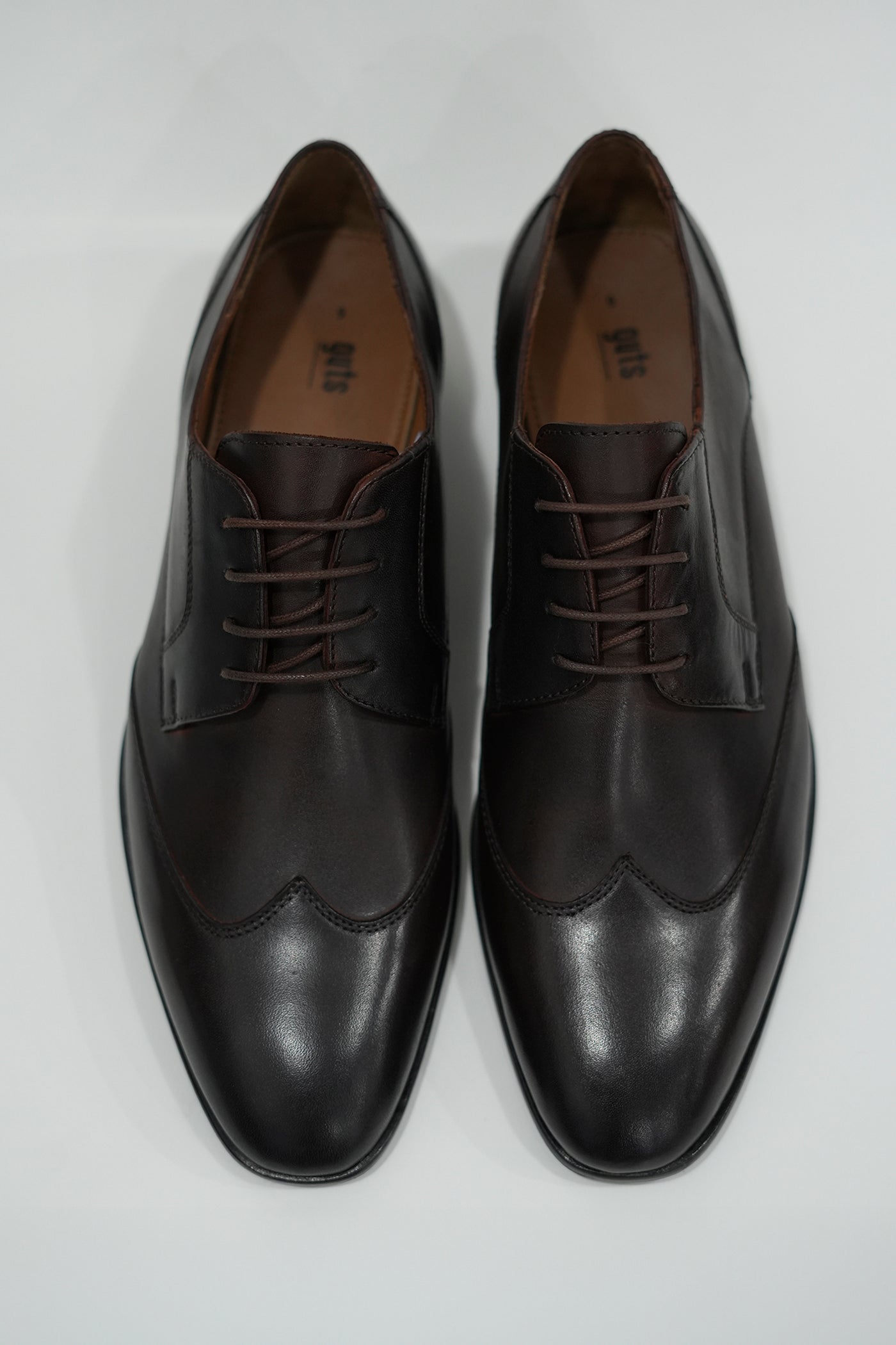 Lacer Four Eyelets Brown Leather Shoe