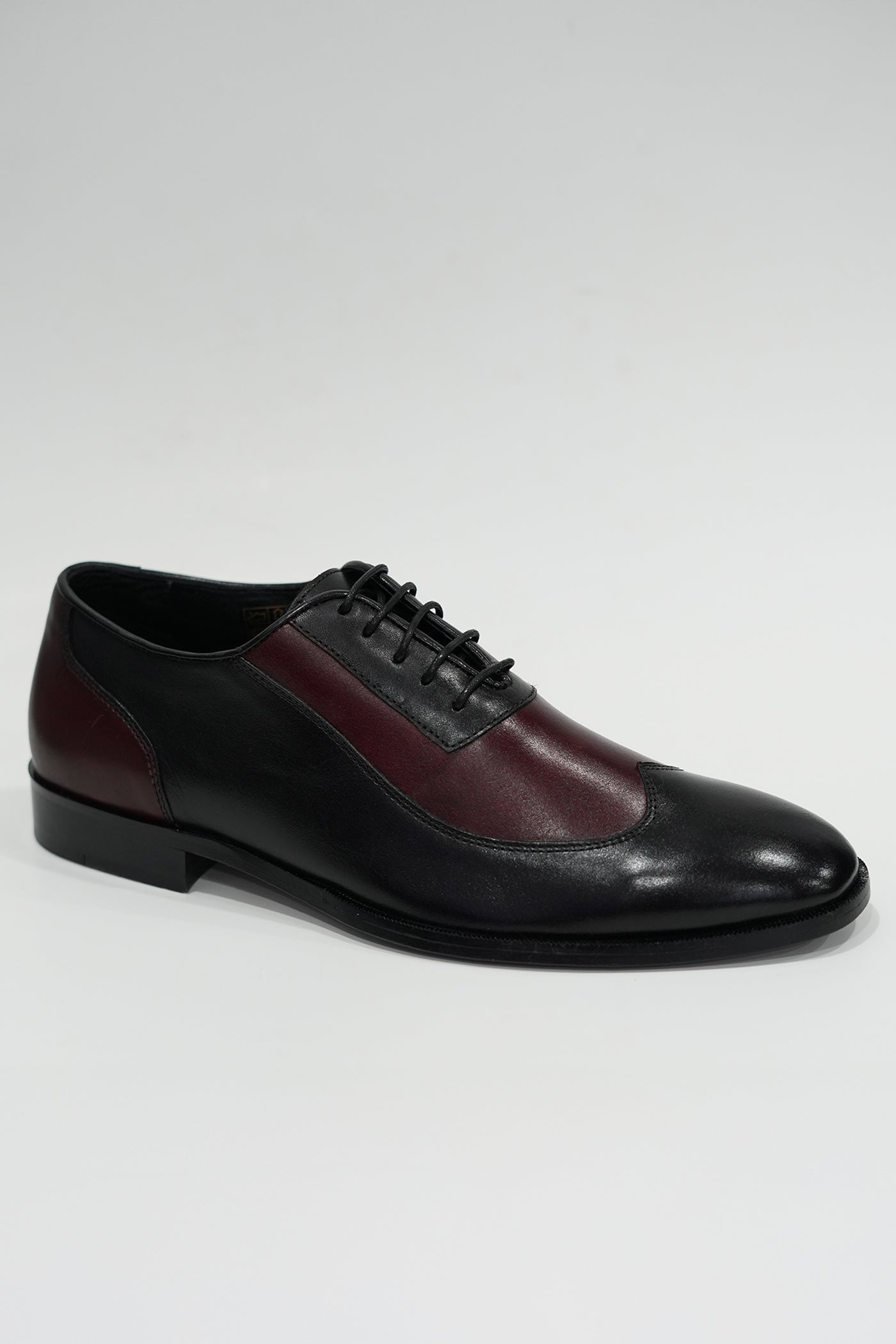 Lacer Five Eyelets Wine Black Shoe