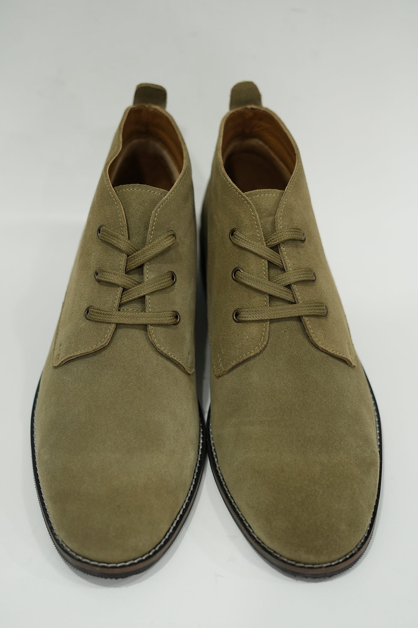 Khaki Desert sued leather Boots