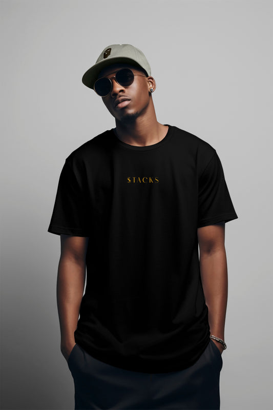 Black Oversized T-Shirts Men