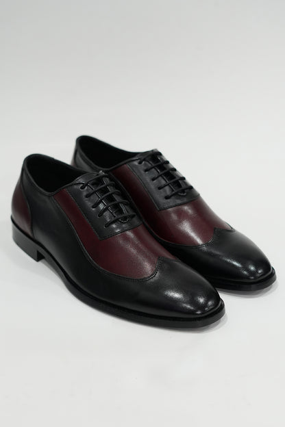 Lacer Five Eyelets Wine Black Shoe