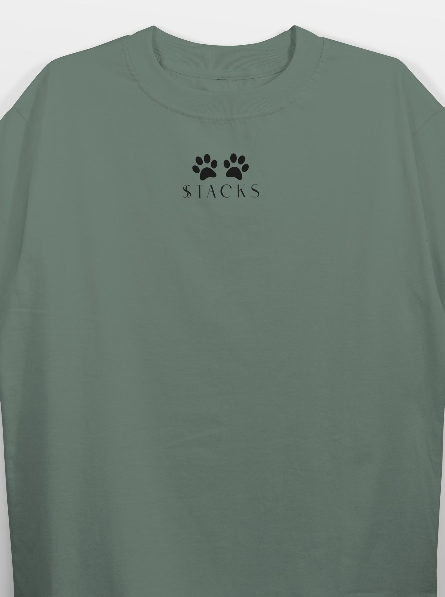 Panda Princess- Sea Green Oversized T-Shirts Women