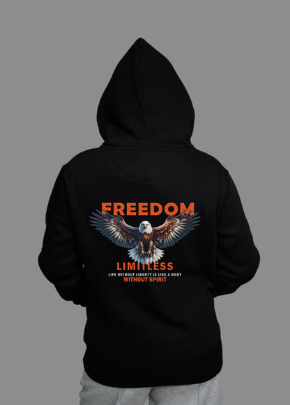 Freedom Limitless Black Hoodie Women