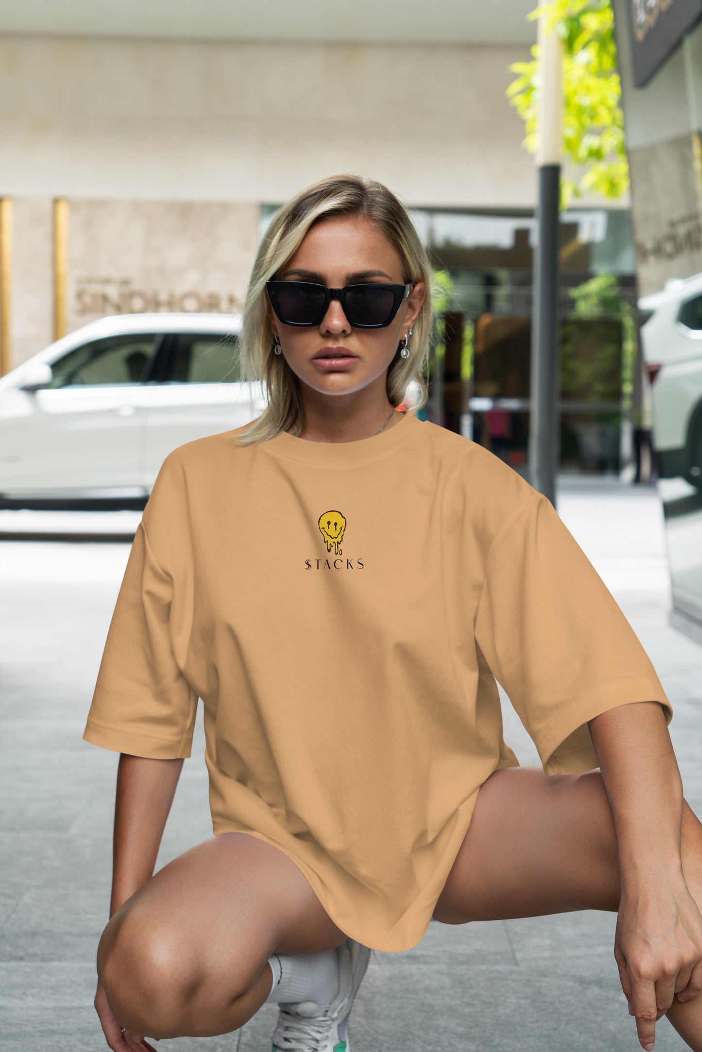 Enjoy Your Life Oversized T-Shirts Women