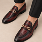 Loafer Alligator Croco Wine Shoe