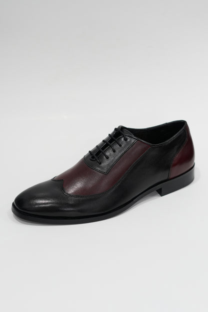 Lacer Five Eyelets Wine Black Shoe