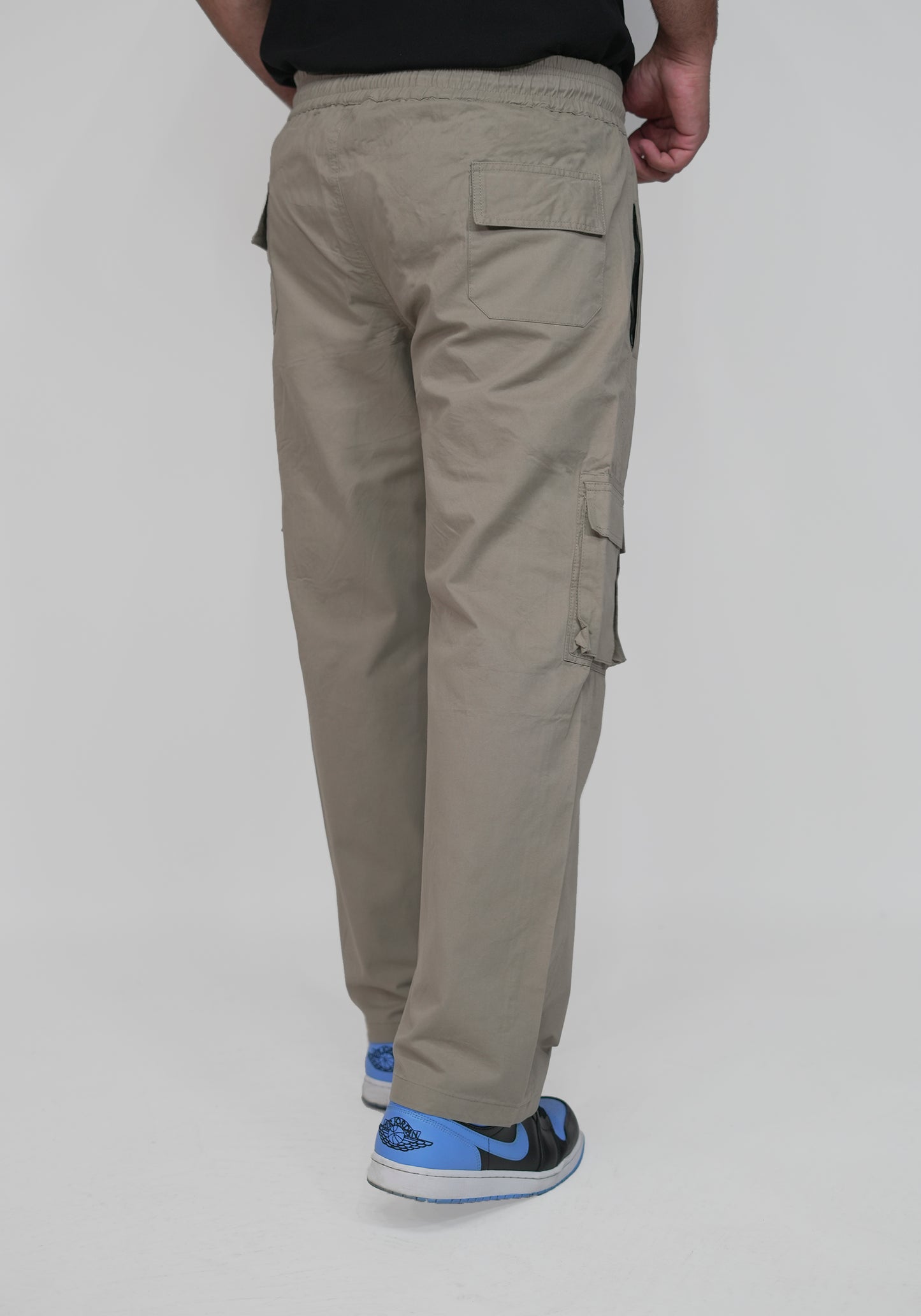 Outdoor Smoke Grey Cargo Pants