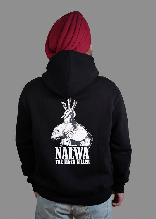 Nalwa The Tiger Killer Black Hoodie Men