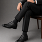 Oxford Mesh Crust Leather Shoe