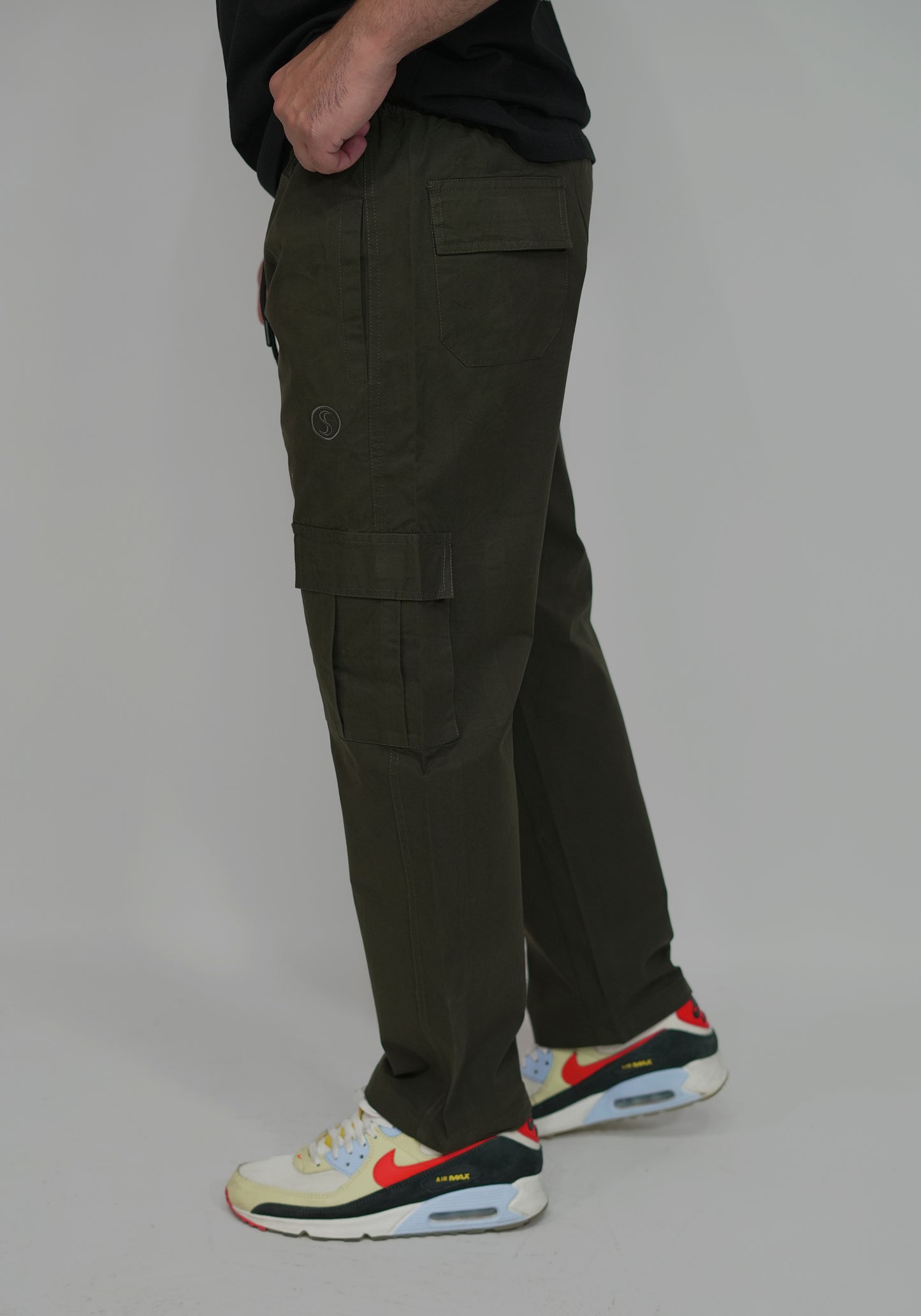 Outdoor Forest Green Cargo Pants