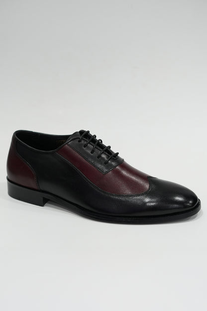 Lacer Five Eyelets Wine Black Shoe