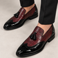 Loafer Tassel Brogue Wine Black Patent