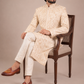 Handcrafted Tan Leather Jalsa with Embroidered Crest
