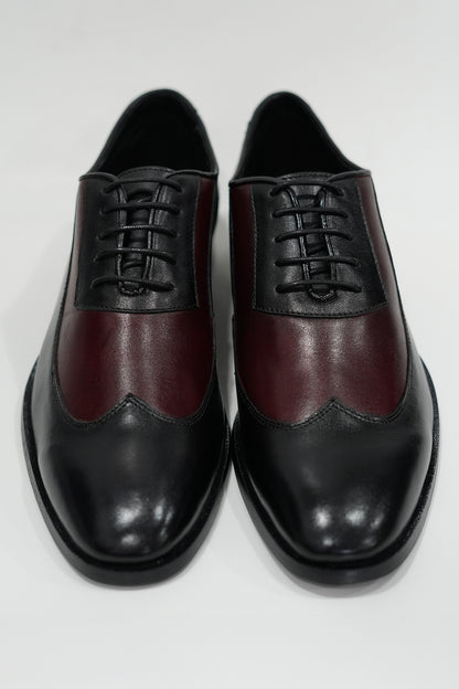 Lacer Five Eyelets Wine Black Shoe