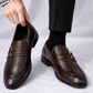 Double Monk Coffee Loafer