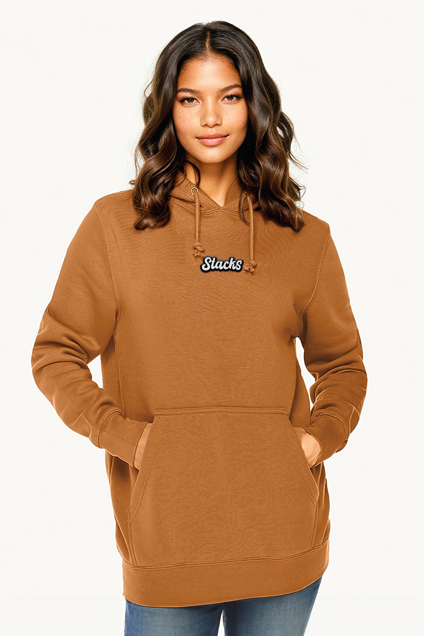 Bronze Classic Stacks Hoodie Women