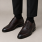 Dark Brown Derby Dress Shoes