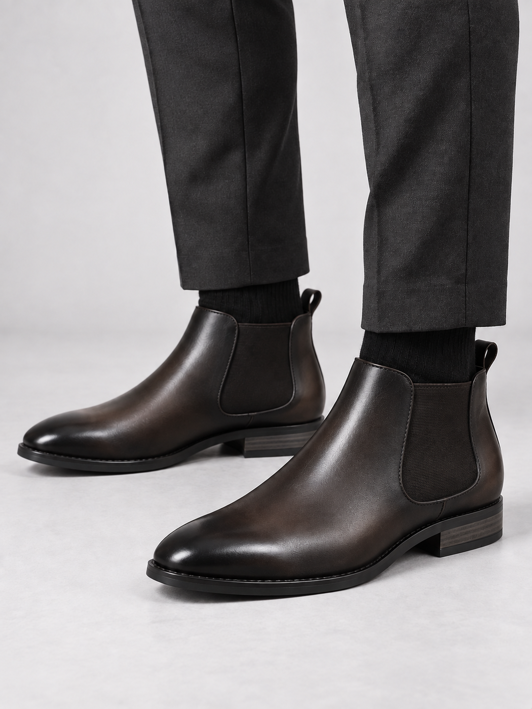 Chelsea Brown Leather Shoe
