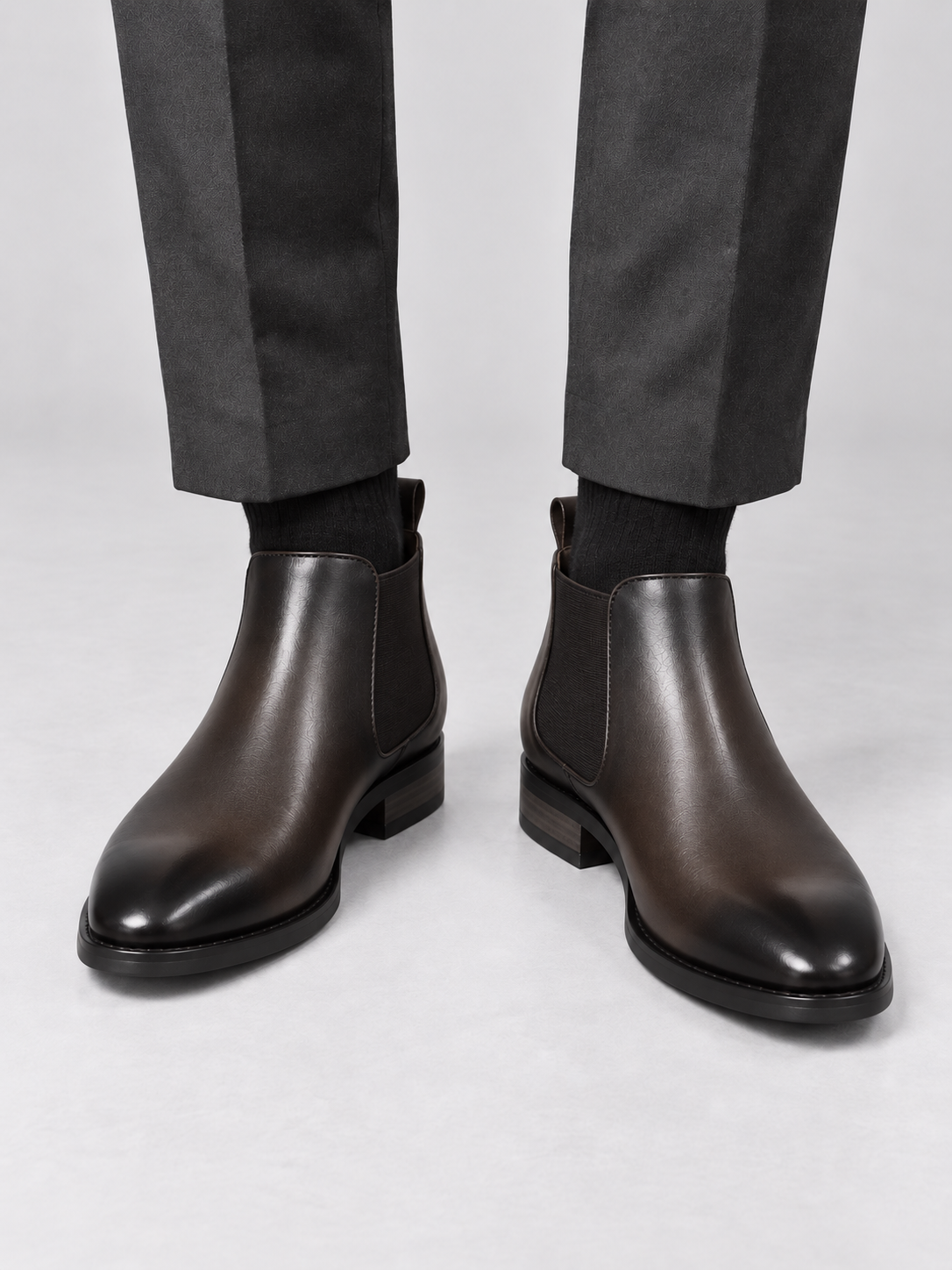 Chelsea Brown Leather Shoe