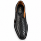 Black Leather Peshawari Jutti