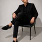 Slipon Wood Black Loafers Patent Leather