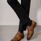 Single Monk Tan Leather Shoe