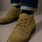 Khaki Desert sued leather Boots