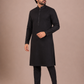 Handcrafted Wine Leather Jalsa with Embroidered Crest