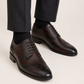 Dark Brown Derby Dress Shoes