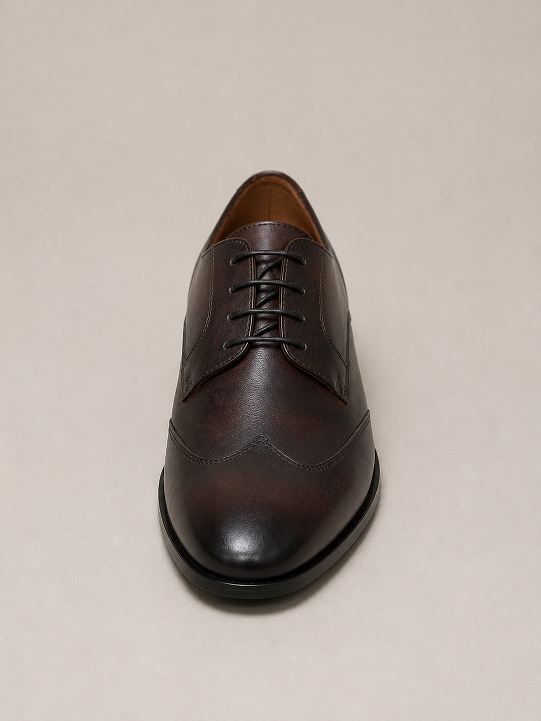 Dark Brown Derby Dress Shoes
