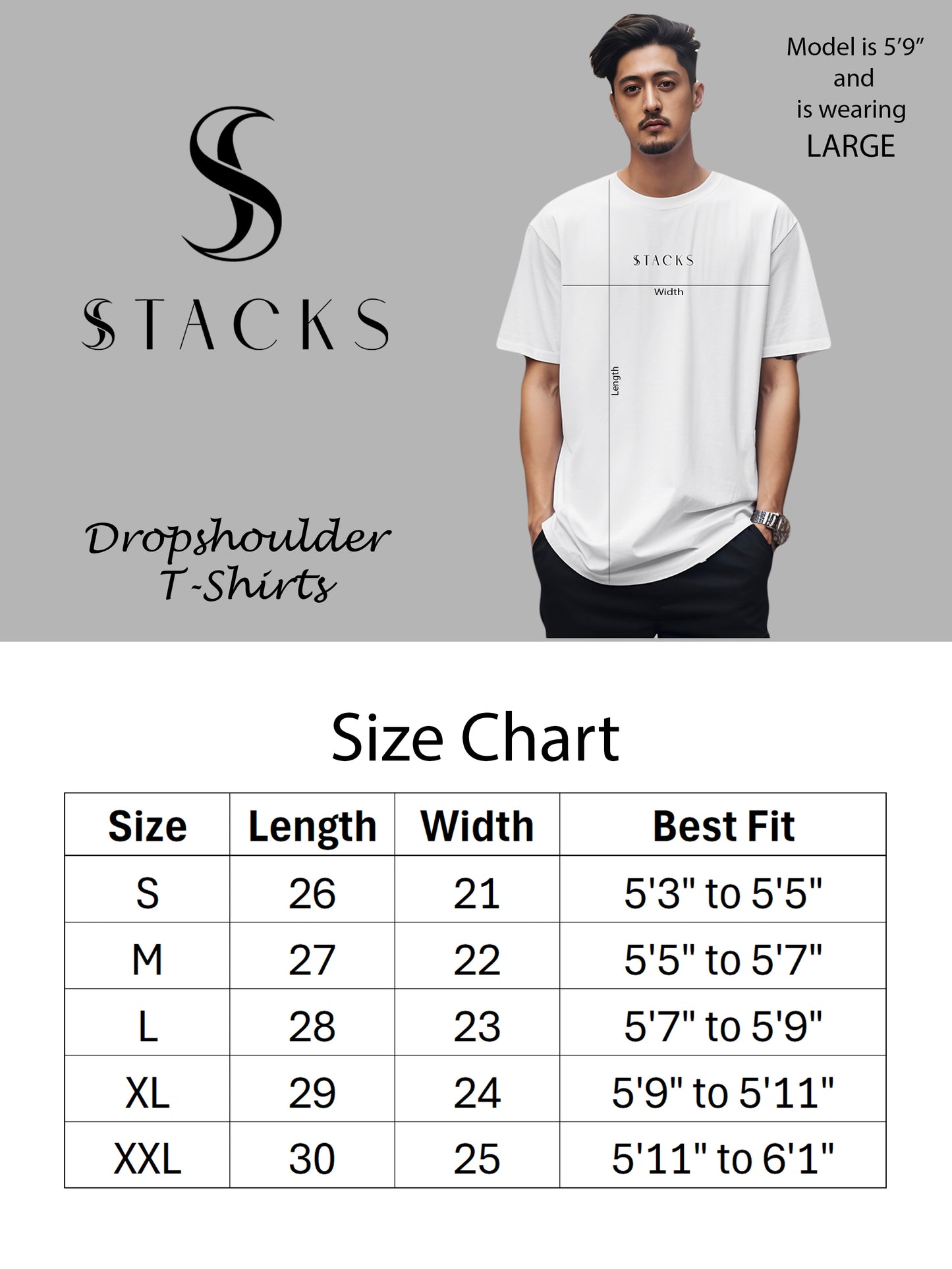 Black Oversized T-Shirts Men